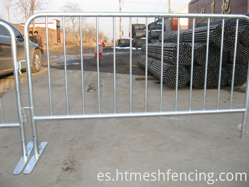 Barreras de control de la multitud de acero Barreras de control de la bicicleta de metal y barricadas de estilo francés